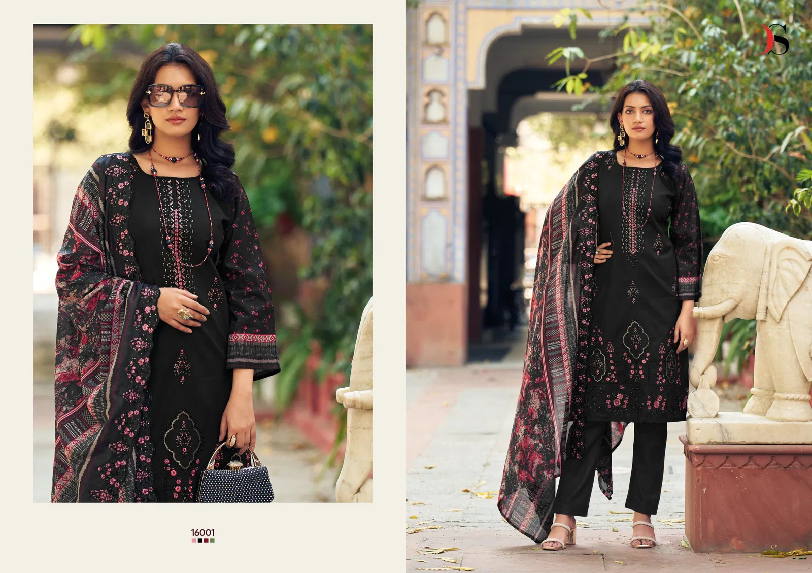 Bin Saeed 16 By Deepsy Pure Cotton Embroidery Online Pakistani Salwar Suits Wholesale